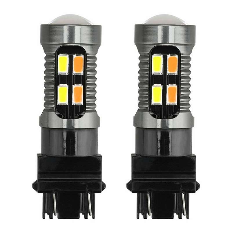 2X LED Light Color Bulb T25 3157 P27-7W 5630 20SMD Canbus Car Brake Reverse Lamp Turn Signal White