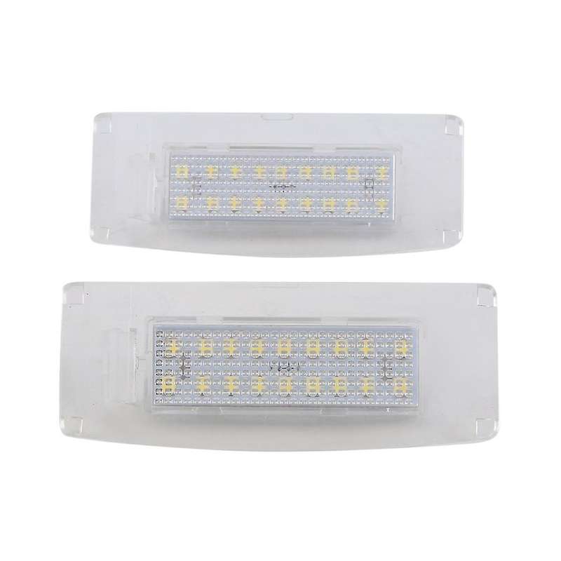 2x LED License Plate Light Tag Lamp for III M157 2014-2020 673001401