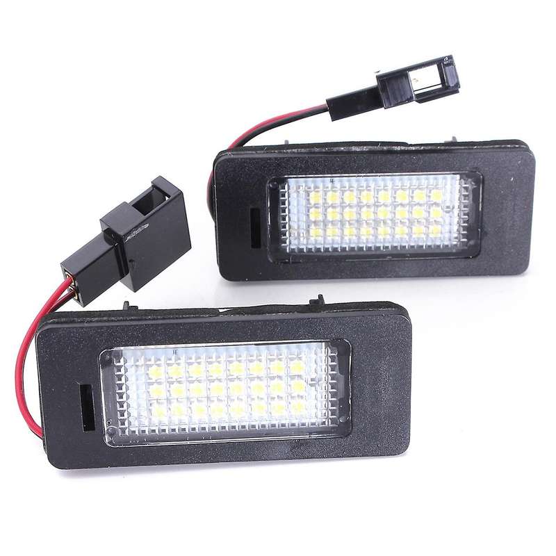 2x License Number Plate LED Light Lamp for A4 A5 Q5 S5 TT 08-13 Error Free