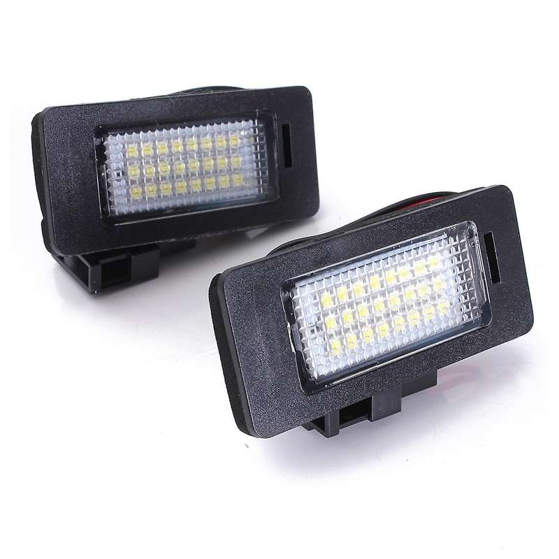 2x License Number Plate LED Light Lamp for A4 A5 Q5 S5 TT 08-13 Error Free