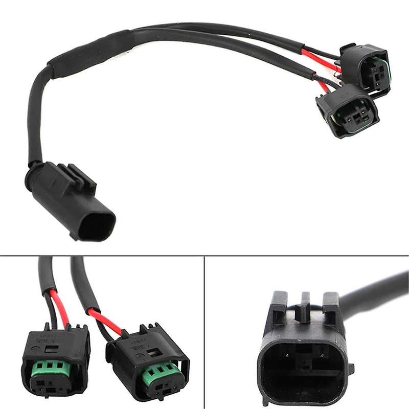 2X Motorcycle Shunt Circuit Socket Extension Adapter Quick Connect Cable for BMW R1200GS R1250GS R 1