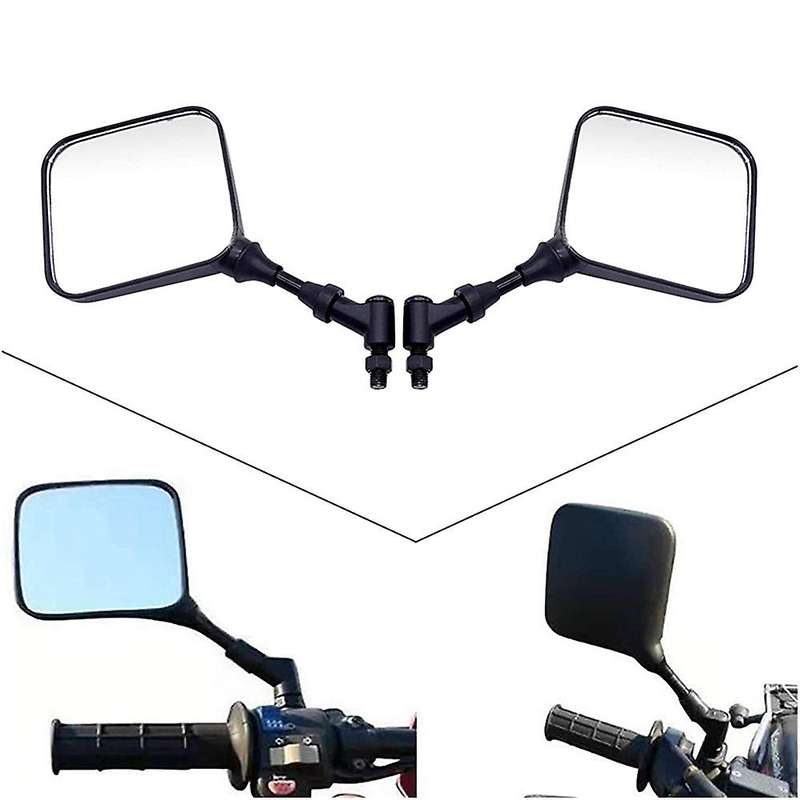 2X Motorcycle Rear View Mirror Side Mirrors for 200 250 DR350 350 DRZ 400 650 DR650