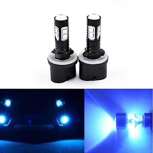 2x New 880 890 892 893 899 50W 8000K Ice Blue Led Projector Fog Light Bulbs Blue