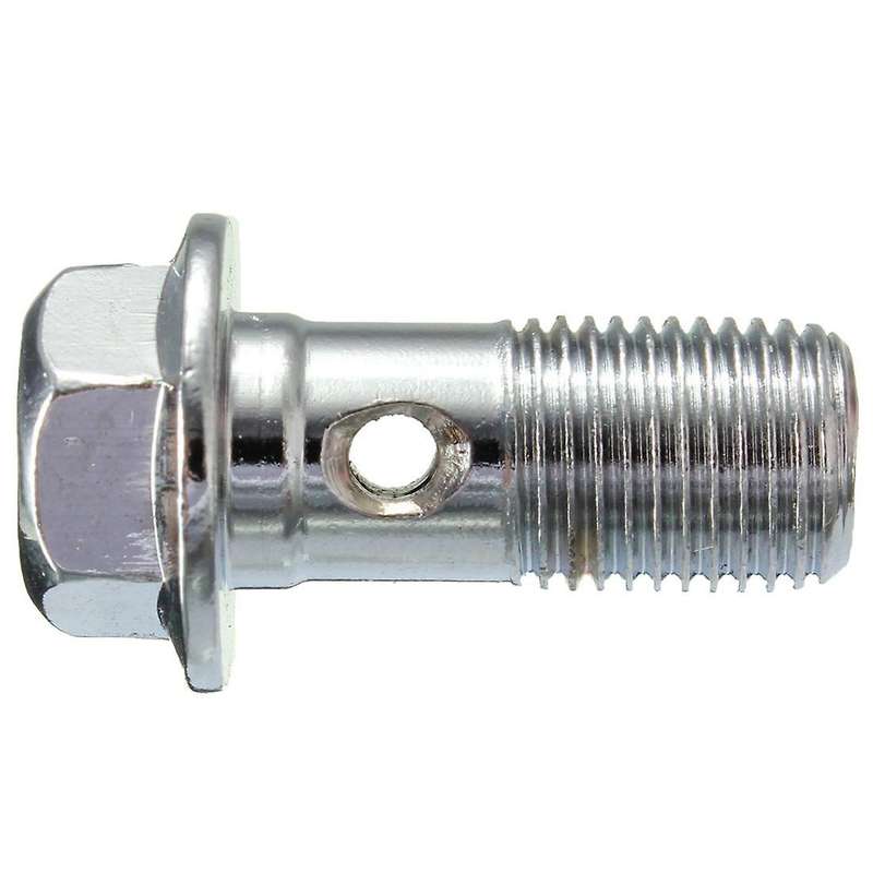 2x Motorcycle Stainless Brake Bolt M10 x1.0mm Caliper Master Cylinder