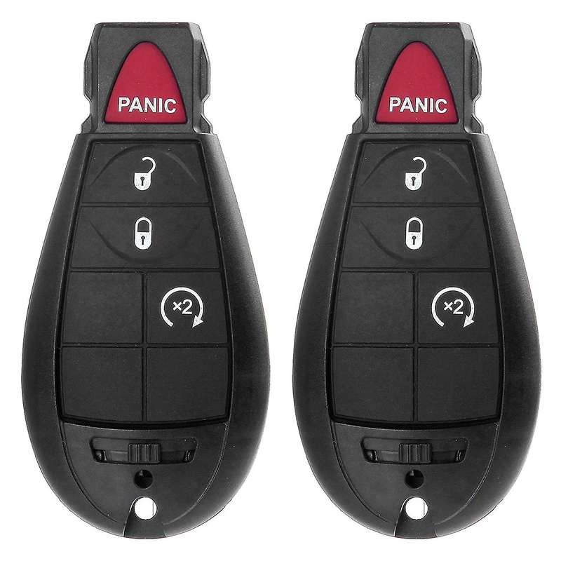 2X New 4 Button Automotive Keyless Entry Remote Key Fit for IYZ-C01C