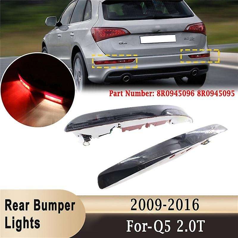 2x Rear Bumper Lower Tail Light 8r0945095 8r0945096 for  Q5 2009-2016 Eu Version Turn Signal Light