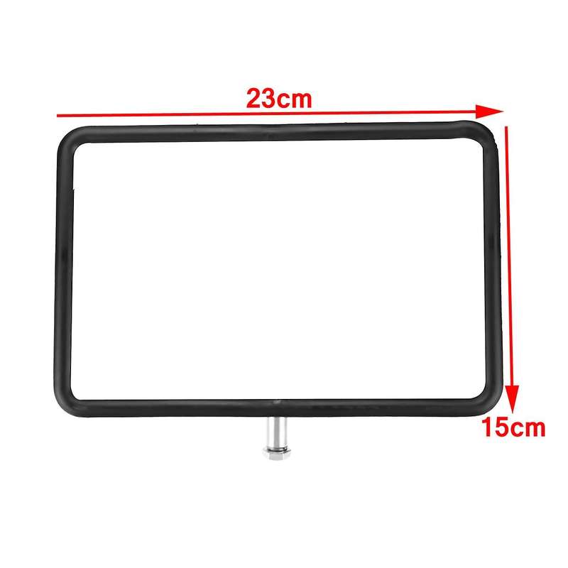 2X Retro Car Side Rear View Mirrors Car Door Wing Rearview Mirror for 70 75 78 Ute Silver
