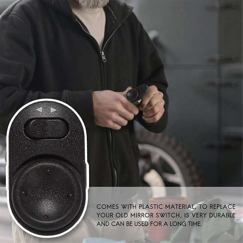 2x Side Mirror Rear View Mirror Switch Adjust Control Knob for Opel Zafira Corsa Meriva 9226863