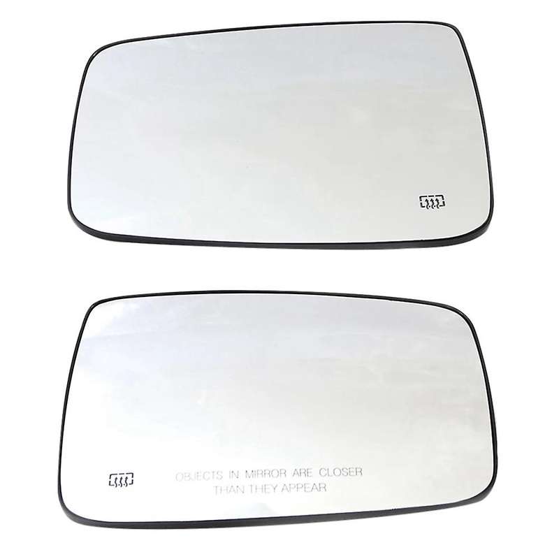 2X Rear View Mirror Electric Wing Door Heated Rearview Mirror Glass for Ram 1500 2500 10-18 68079362