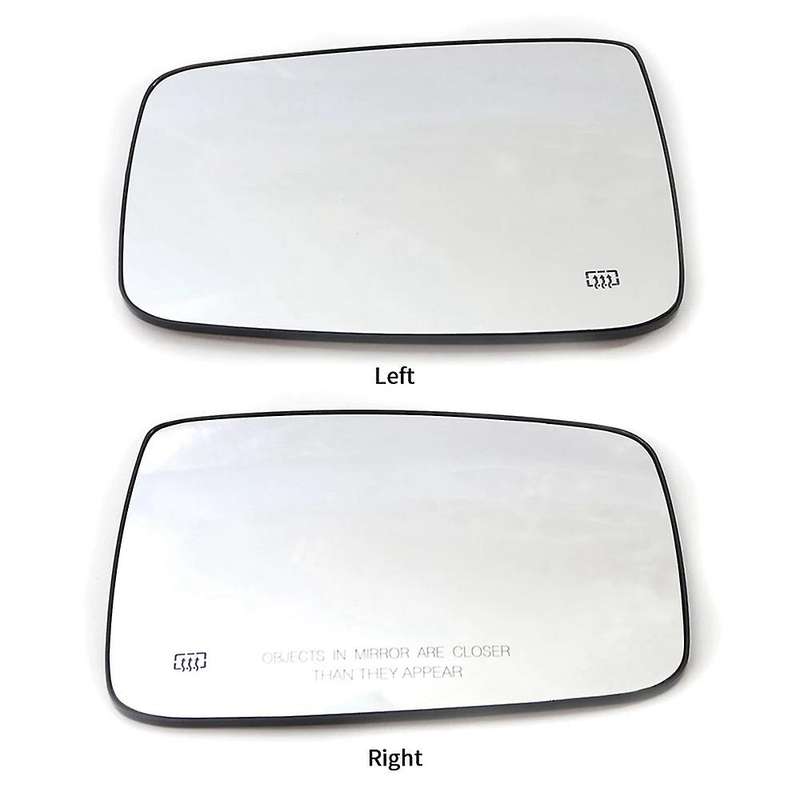 2X Rear View Mirror Electric Wing Door Heated Rearview Mirror Glass for Ram 1500 2500 10-18 68079362