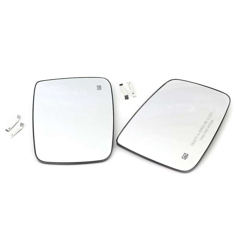2X Rear View Mirror Electric Wing Door Heated Rearview Mirror Glass for Ram 1500 2500 10-18 68079362
