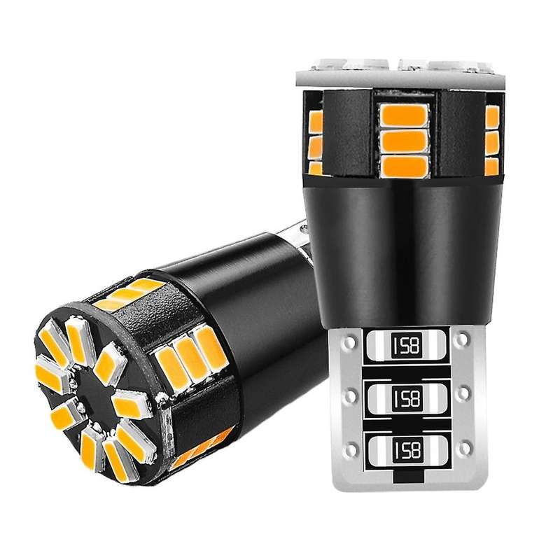 2X T10 501 194 W5W 24SMD LED Car HID CANBUS Error Free Wedge Light Bulb Clearance Side Marker Lights