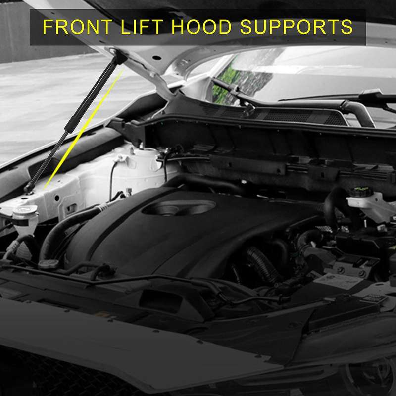 2x Universal 400mm 300n Car Front Cover Hood Rear Trunk Boot Shock Strut Support Bar Gas