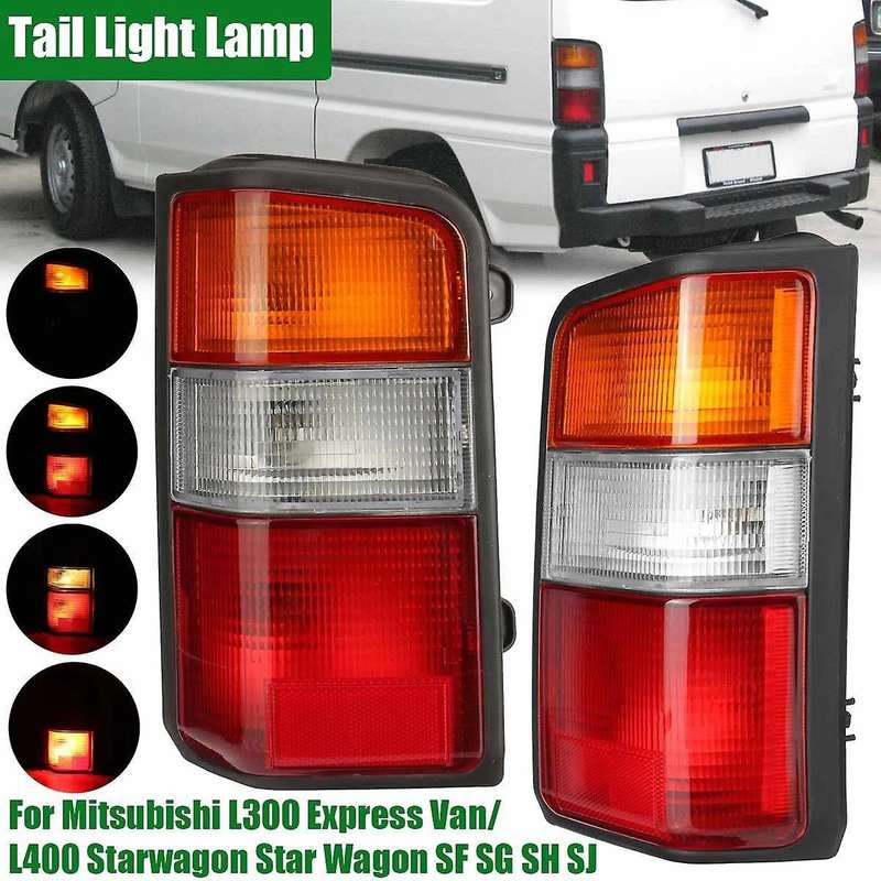 2X Tail Light Signal Lamp with Wire for L300 Express Van L400 Starwagon Star Wagon SG SJ 1986-2005