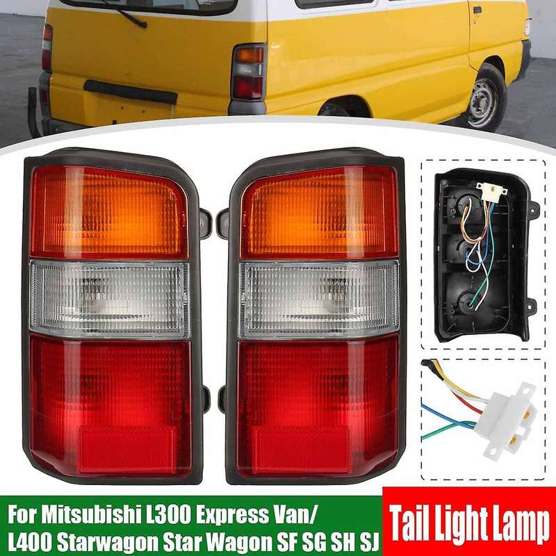 2X Tail Light Signal Lamp with Wire for L300 Express Van L400 Starwagon Star Wagon SG SJ 1986-2005