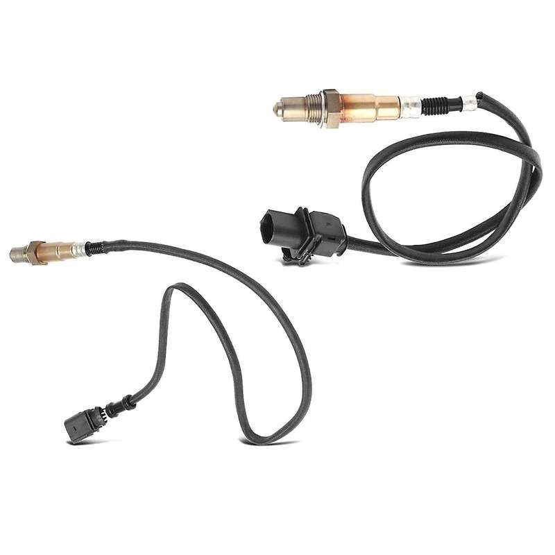 2x Upstream & Downstream O2 Oxygen Sensor for A4 2009-2016 Q5 A5 A6 250-24672 250-25040