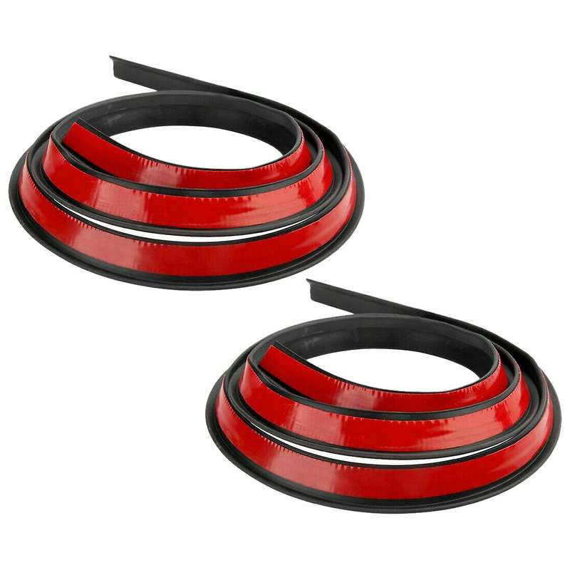 2X1.5M Universal Car Wheel Extension Rubber Moulding Flare Trim Protector