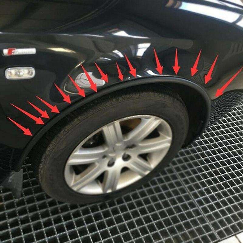 2X1.5M Universal Car Wheel Extension Rubber Moulding Flare Trim Protector