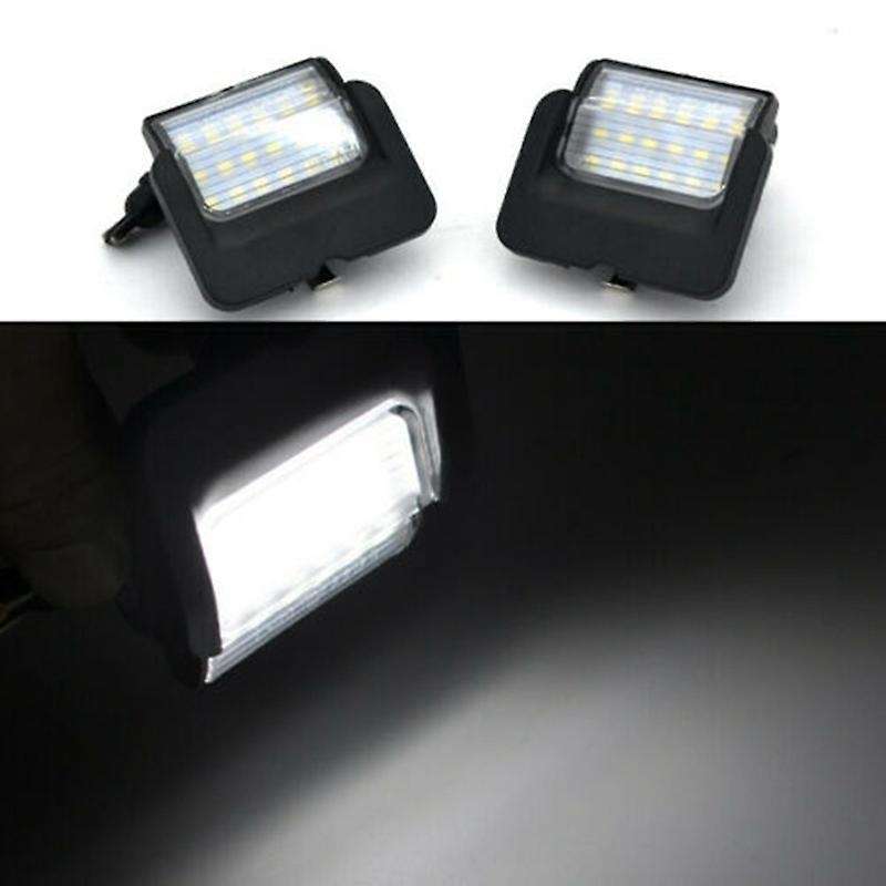 2X White 12V LED License Plate Light for MK3 6N Hatchback 1994-1999