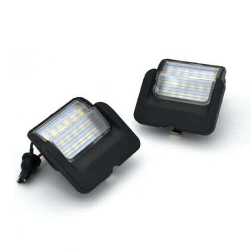 2X White 12V LED License Plate Light for MK3 6N Hatchback 1994-1999