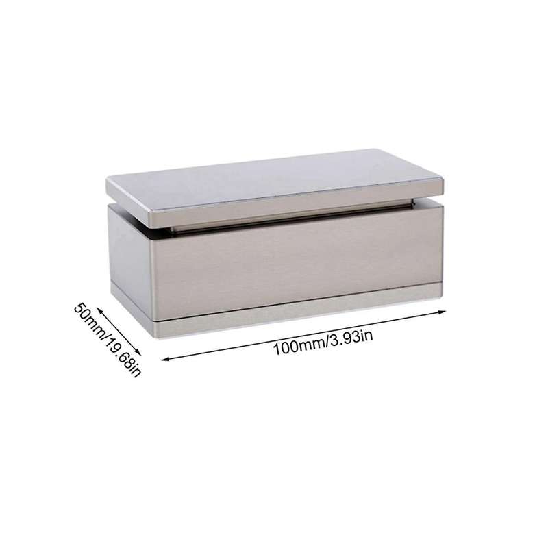 2x4in Rosin Machine Pre-pressing Plate Pure Aluminum Pre-pressing Mould Plate with Silicone Box