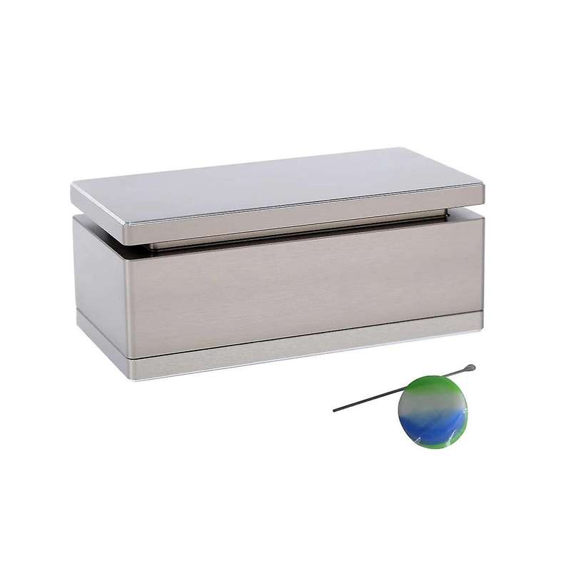 2x4in Rosin Machine Pre-pressing Plate Pure Aluminum Pre-pressing Mould Plate with Silicone Box