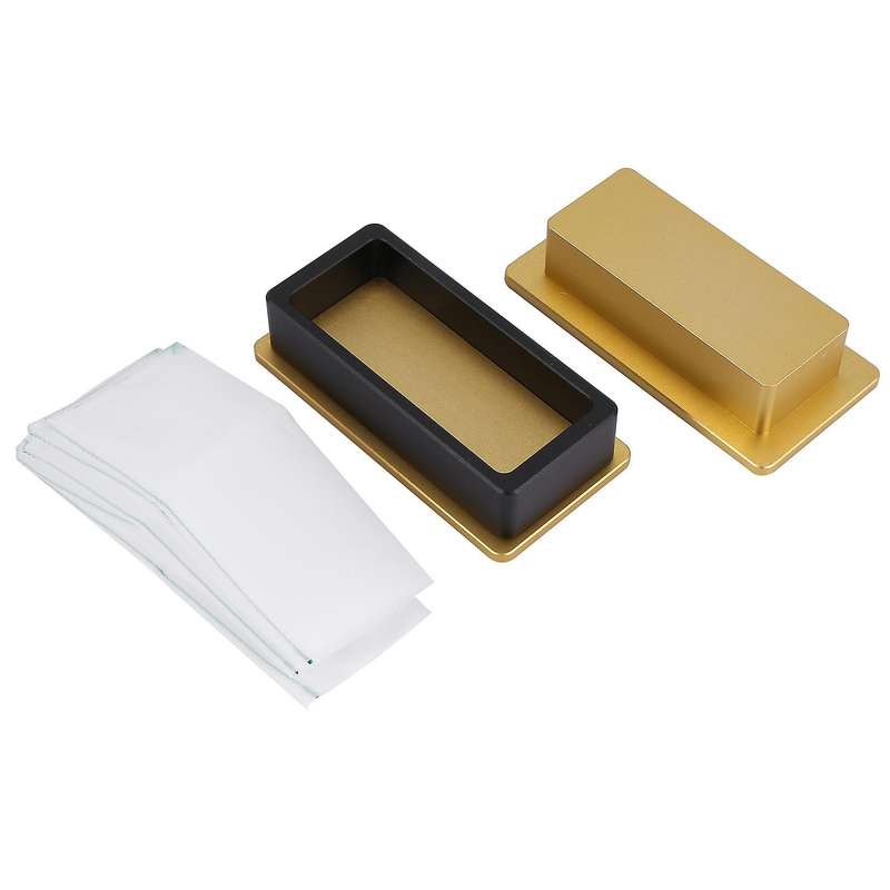 2x4inch Rosin -press Mold Aluminum Material Mould for Concentrates Wax Oil Rosin Pressing Machine E