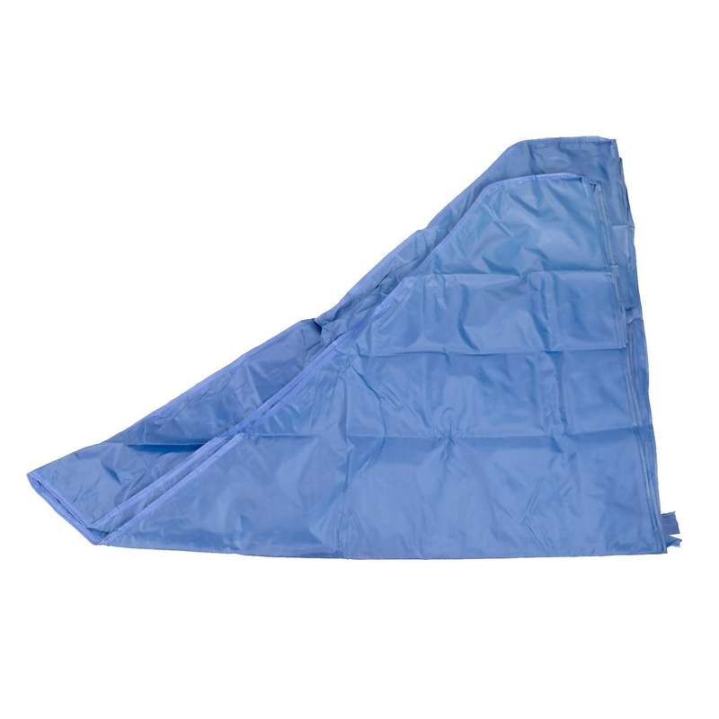 2x2m Canopy Top Cover Replacement Four-corner Tent Cloth Foldable Rainproof Patio Replacement Blue