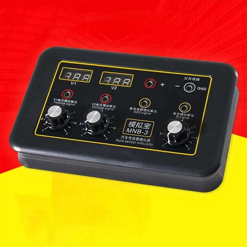 -3 Auto Sensor Simulator Vehicle Automobile Signal Generator VoltmeterCar Oxygen Oil Pressure Sensor