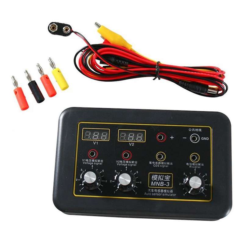 -3 Auto Sensor Simulator Vehicle Automobile Signal Generator VoltmeterCar Oxygen Oil Pressure Sensor