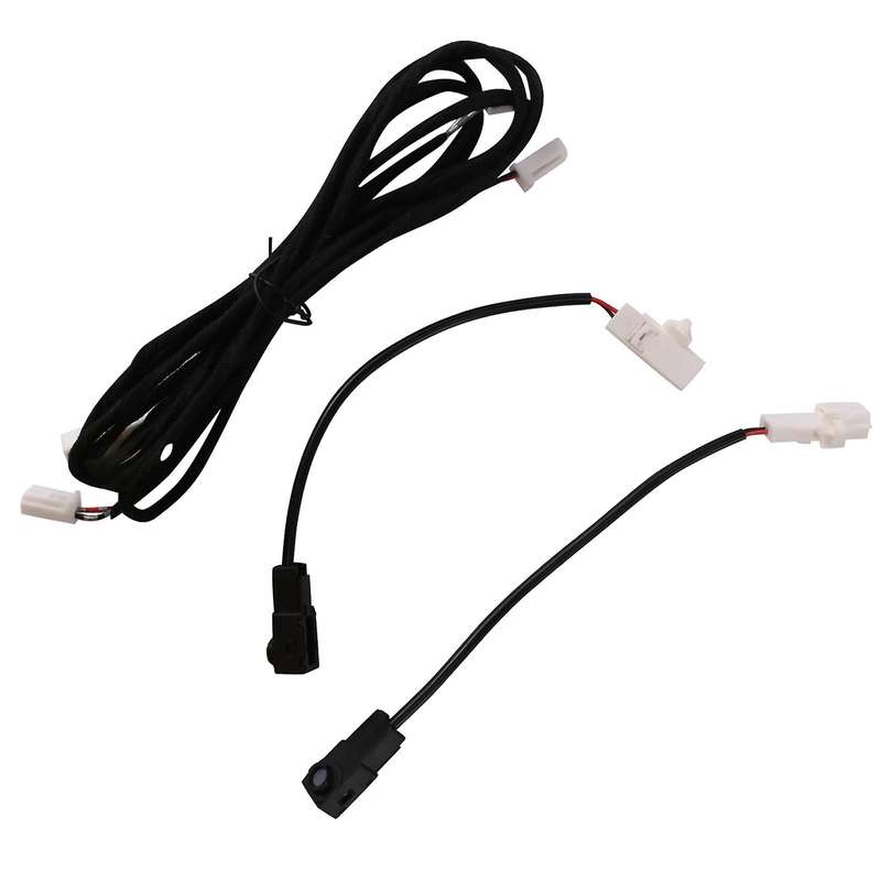 2XLED Atmosphere Blue Ambient Light for 2019-2021 Decorative Foot Lights Front Car Interior Neon Wir
