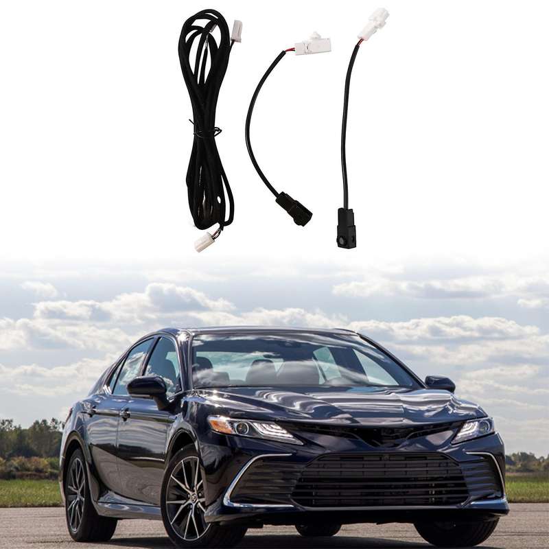 2XLED Atmosphere Blue Ambient Light for 2019-2021 Decorative Foot Lights Front Car Interior Neon Wir