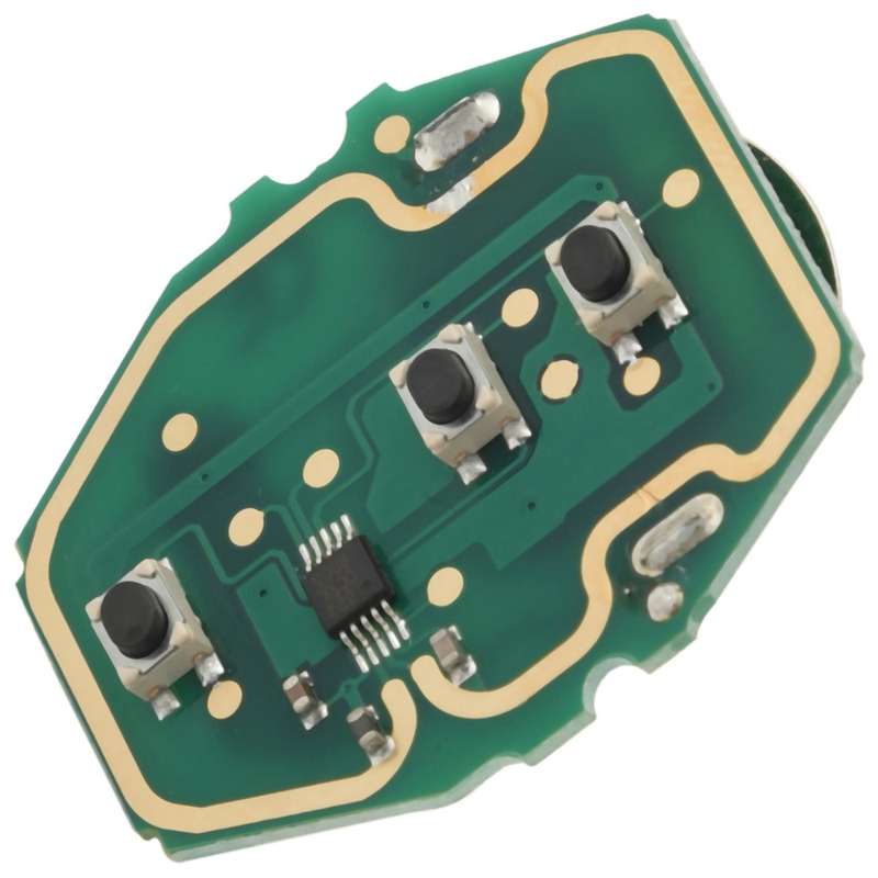 3 Button Remote Car Key Control Circuit Board 315MHz/433MHz Compatible- 3 5 Series E46 E39 EWS witho