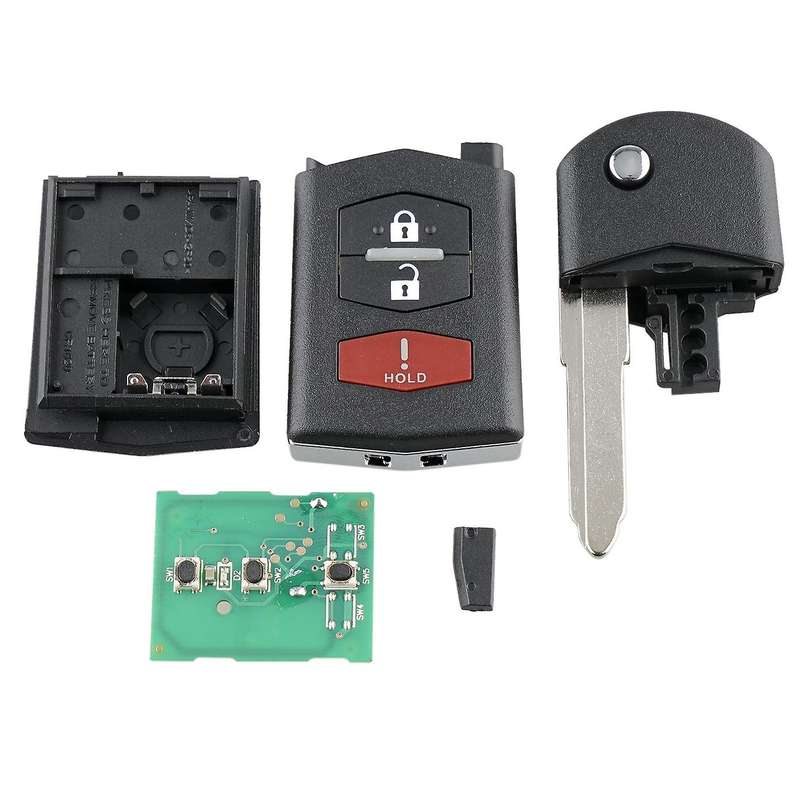 3 Buttons Remote Car Key for 5 6 -7 -9 MX-5 CX7 2009-2012 Miata BGBX1T478SKE125-01 4D63 Chip 315Mhz