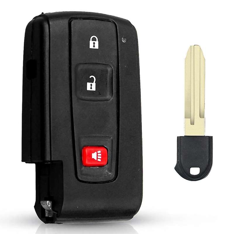 3 Buttons Smart Remote Car Key Shell Case for Prius 2004 2005 2006 2007 2008 2009 Corolla Verso Key