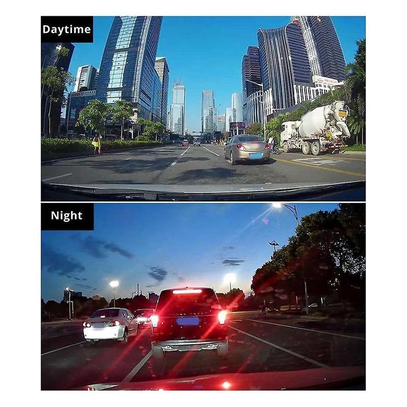3 Camera Lens Car Dvr Hd 1080p Dash Camera Ir Night Vision 3-channel Dash Cam Video Driving Recorder
