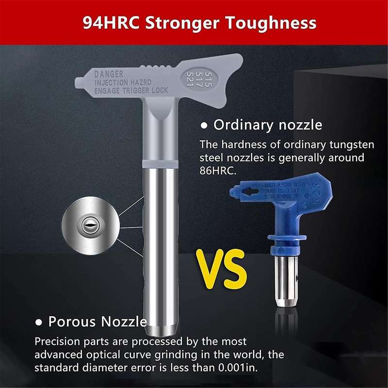 3 In 1 Double Sided Sprayer Nozzle Airless Sprayer Sprayer Parts for Home Building Deck Or Fence 34