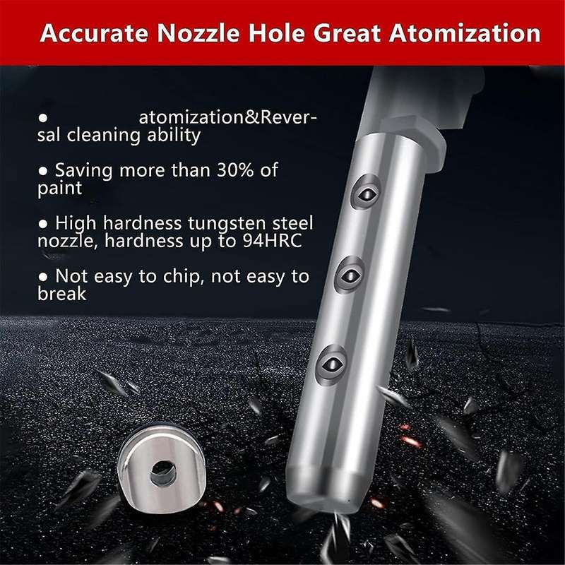 3 In 1 Double Sided Sprayer Nozzle Airless Sprayer Sprayer Parts for Home Building Deck Or Fence 34