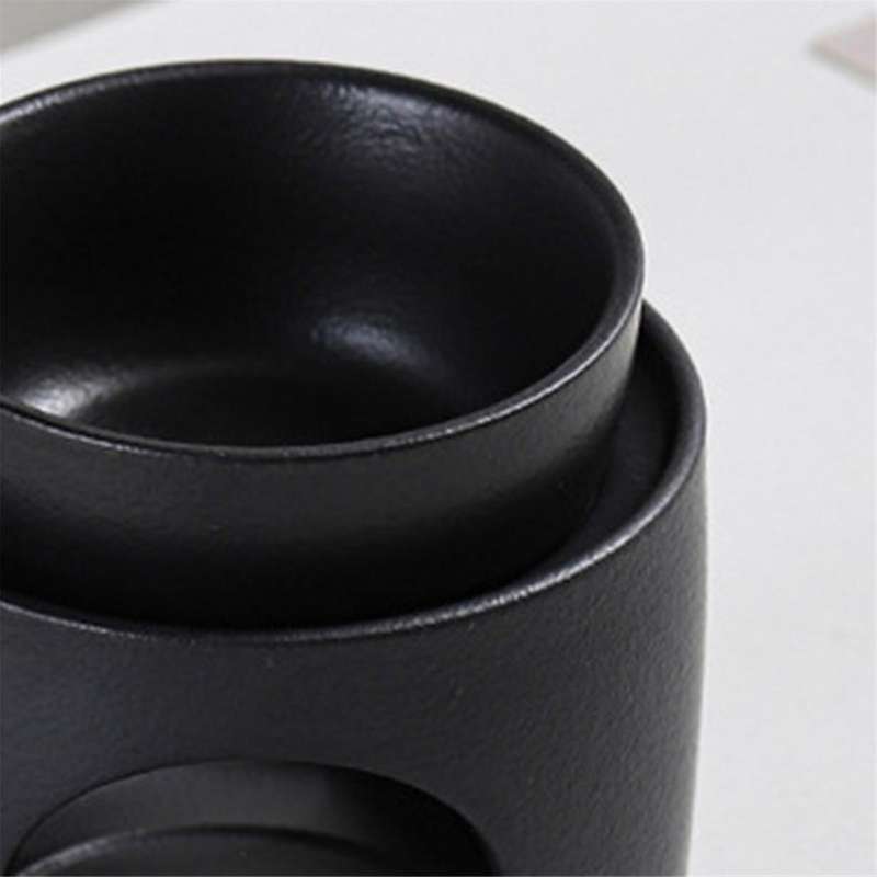 3 in 1 Tranquilize Essential Oil Furnace 100ml Home Fragrance Stove Candle Heating Censer Ceramics I