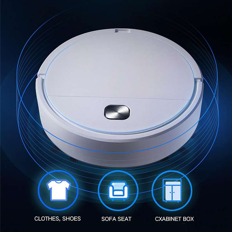 3 in 1 Robot Vacuum Cleaner Suction Smart Memory Electric Water Tank Wet Mopping Washing Robot Vacuu