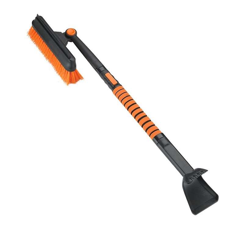 3 In1 Snow Brush Ice Scraper for Car Windshield SUV Trucks, Heavy Duty Extendable Snow Cleaning Brus