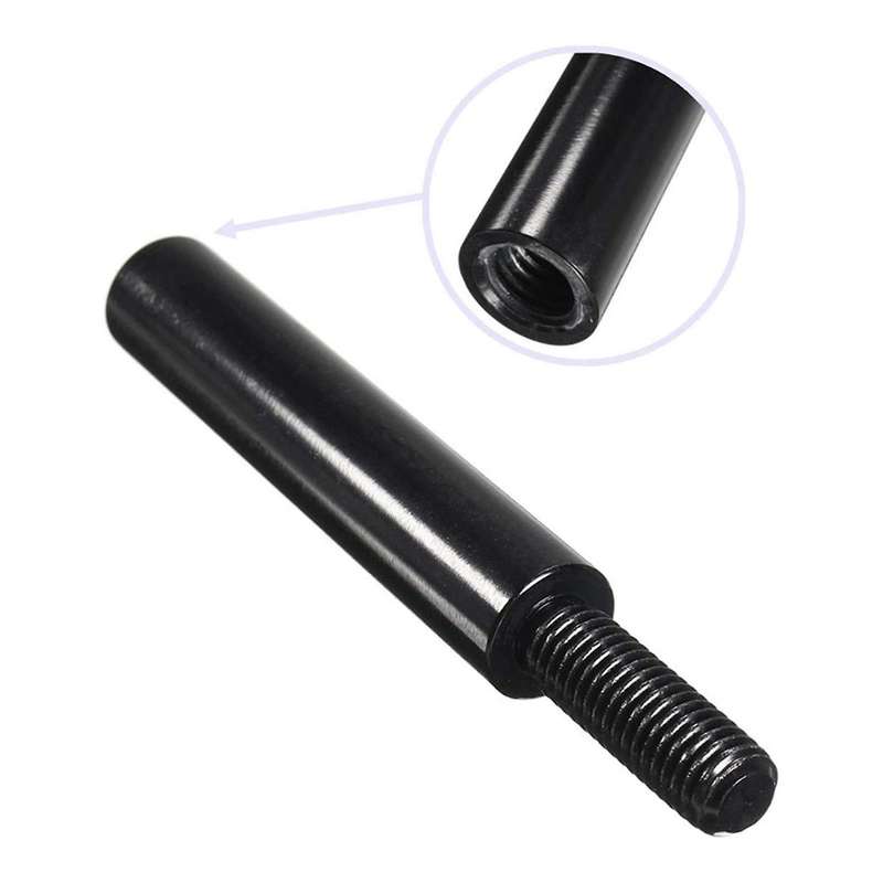 3 Inch Black Shift Knob Extender Extension Gear Shifter Lever for Accord M12x1.25