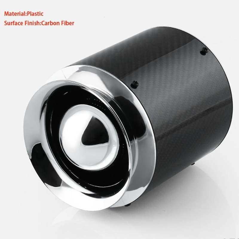3 Inch Carbon Fiber Universal Chrome Car Air Filter Car Modified Mushroom Head Intake Cold Air Filte