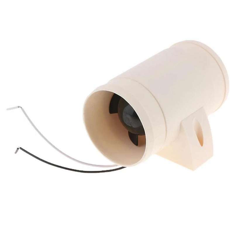 3 inch Inline Air Blower Boat Bilge Engine Galley Marine Ventilation Fan 12V 145CFM Plastic for Mari