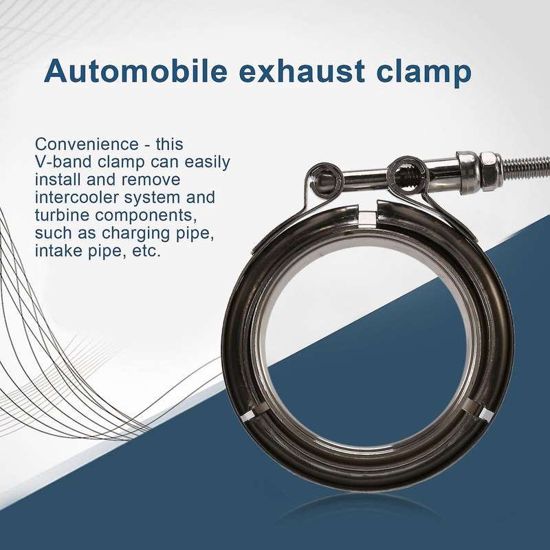 3 Inch Stainless Steel-304 V-Clamp Flange Sleeve Kit for 75mm OD Pipe