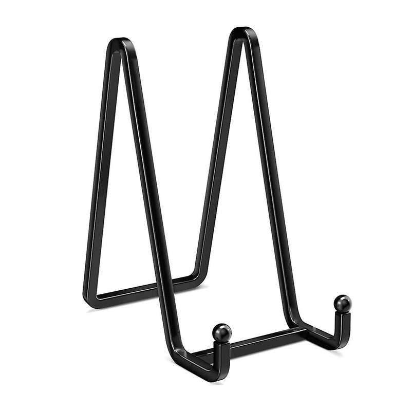 3 Inch Plate Stands for Display Metal Frame Holder Stand Picture, Decorative Plate, Book, Photo Ease