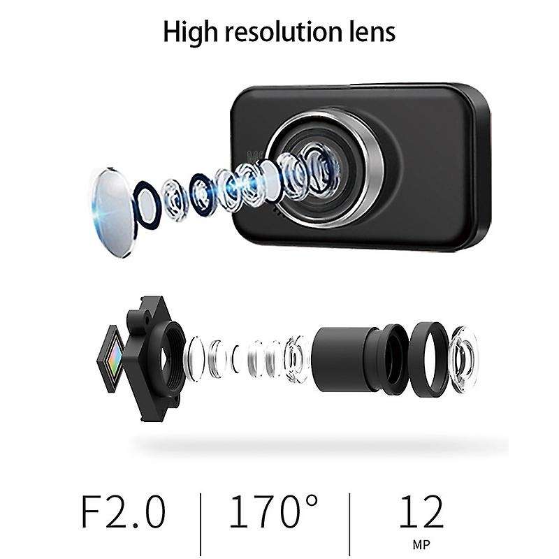 3 Inch LCD Car Front & Rear Dual Camera Dash Cam 1080P DVR Car Driving Recorder M90