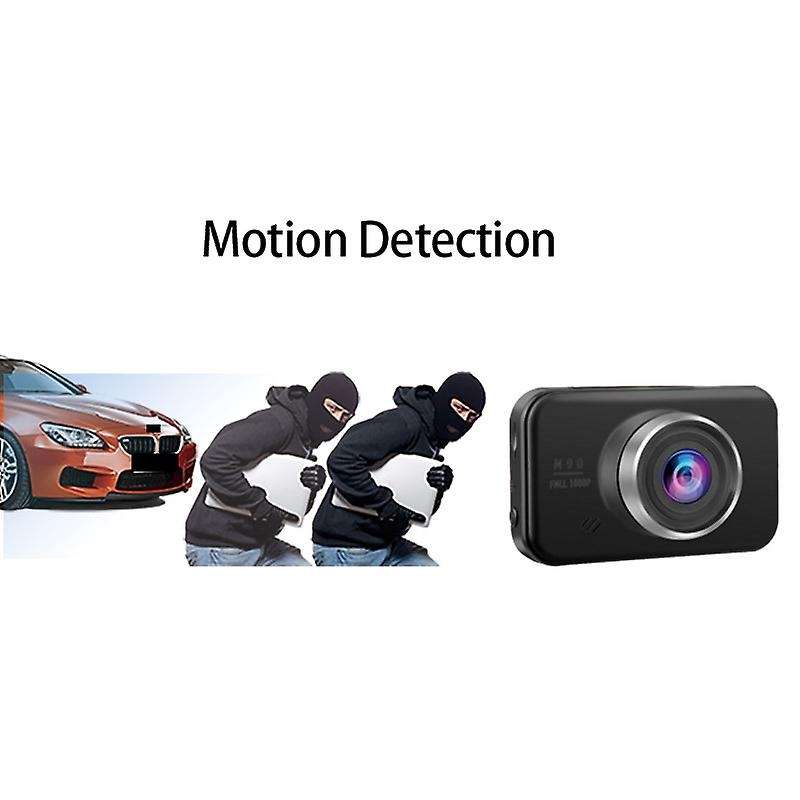 3 Inch LCD Car Front & Rear Dual Camera Dash Cam 1080P DVR Car Driving Recorder M90