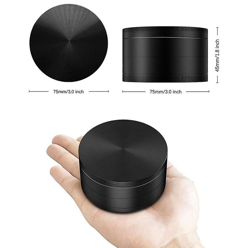3 Inch Spice Herb Grinder Zinc Alloy Grinder Metal Grinders