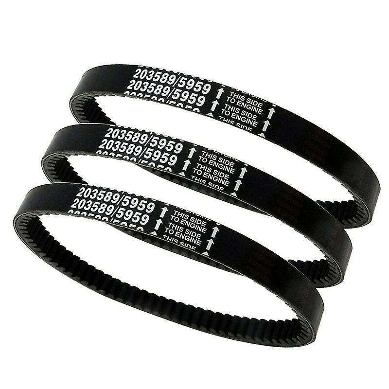 3 Pack 203589/5959 Go Kart Drive Belt 30 Series for 5959 Comet 203589